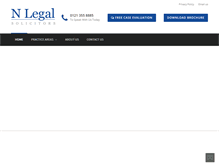 Tablet Screenshot of n-legal.co.uk